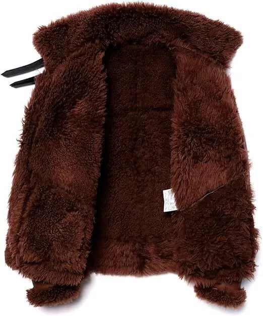 Men’s RAF Aviator Jacket – Shearling Leather Flight Jacket | Devil Jackets