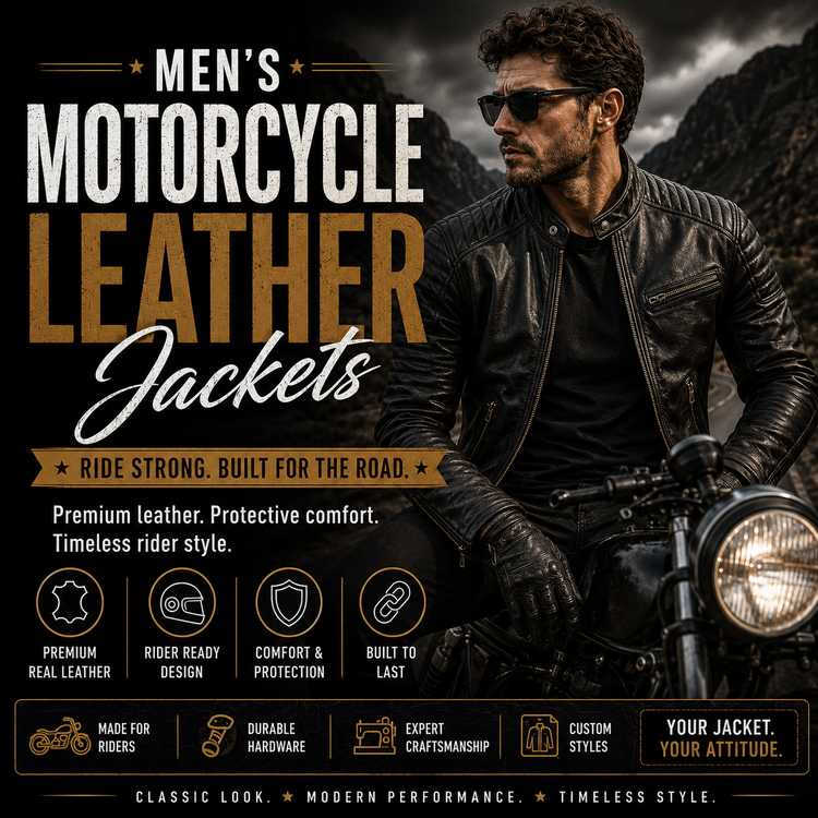 Men’s Motorcycle Leather Jackets