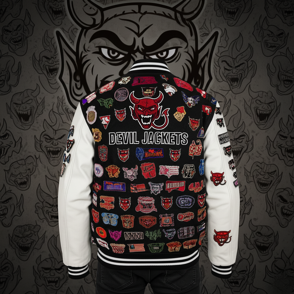 Custom Varsity Jacket – Personalized Letterman Style by Devil Jackets